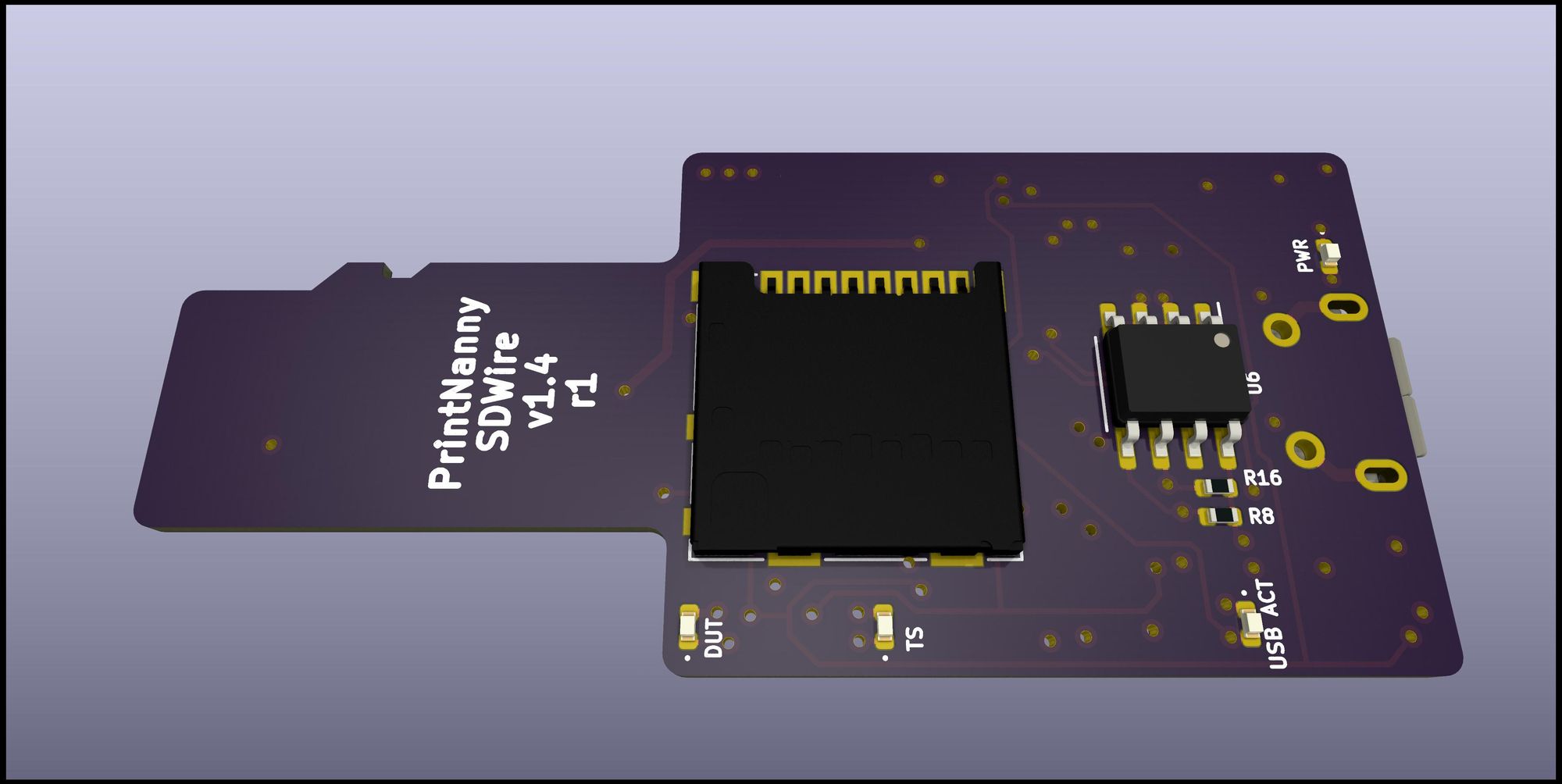 I needed a sold-out SDWire board, so I learned how to fab PCBs